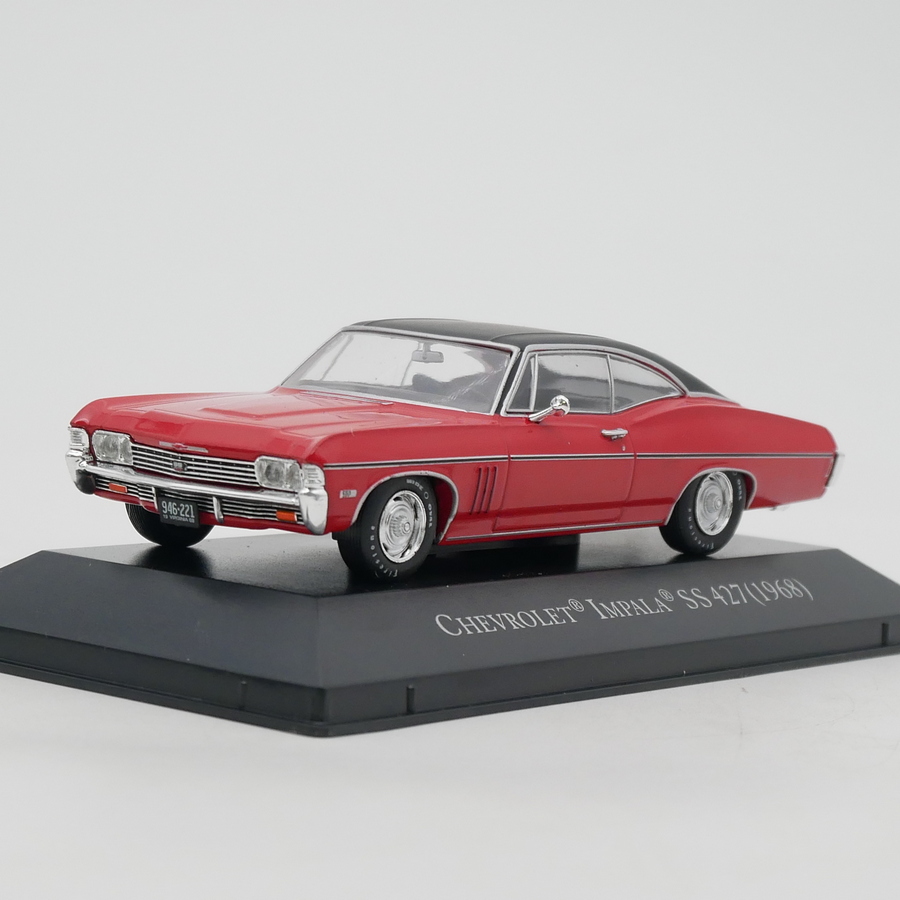 ixo 1:43 Chevrolet Impala SS 427 1968雪佛兰黑斑羚合金车模