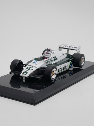 ixo 1:24 WILLIAMS FW08 Keke Rosberg 1982威廉姆斯F1赛车模型