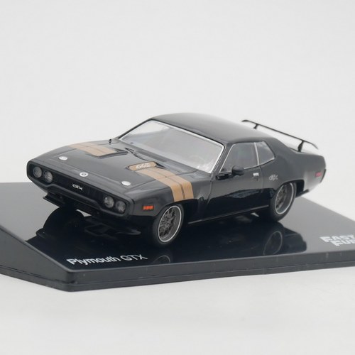 ixo 1:43 Plymouth GTX普利茅斯速度与激情电影车合金汽车模型