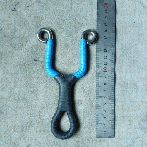 玩具弹弓射 手工弹弓架子6毫米mm 弹工抢 野不锈钢传统冷弯直板弓