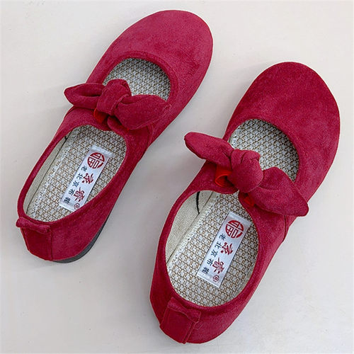 京睿春季新款老北京布鞋女单鞋