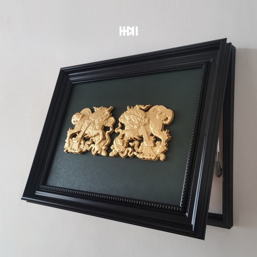 免机械打孔平安聚财电表箱装饰画