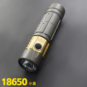 霸光强光手电筒探照灯家用26650便携充电迷你户外远射LED