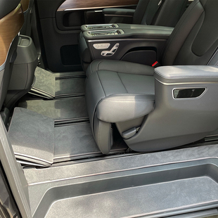 适用于新款 奔驰v300L260脚垫V级极氪009腾势D9埃尔法高山地毯脚垫