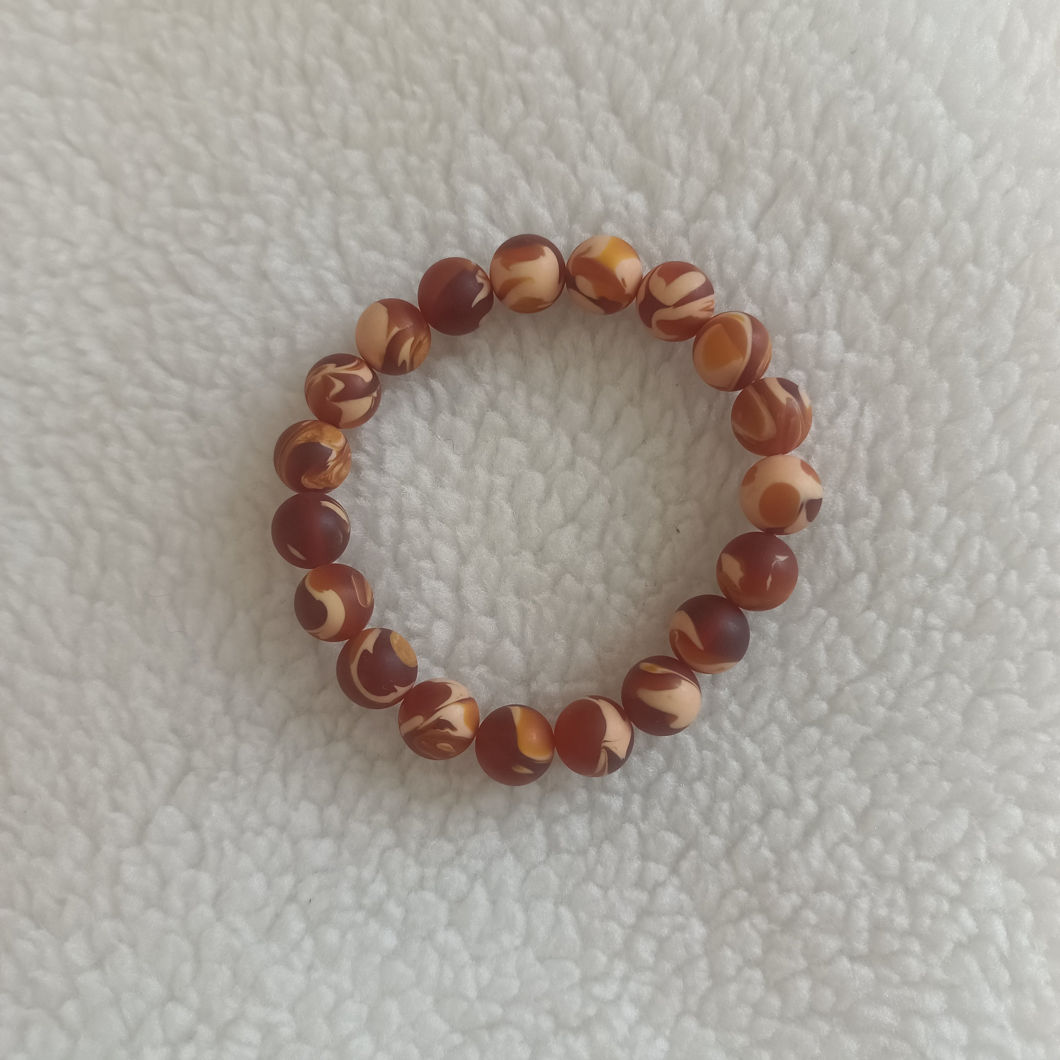 天然蜜蜡虎皮老腊二代单圈圆珠手串手链男女民族风复古饰品