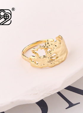 99克拉男女18K包金戒指