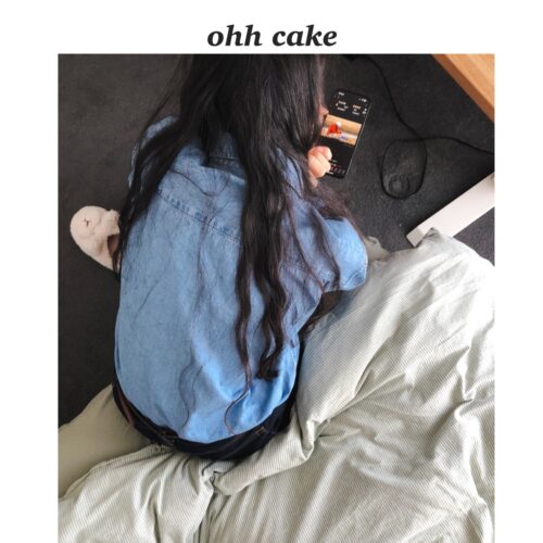 Ohh Cake Katie凯蒂 牛仔衬衫 |柔软全棉 少年感随性松弛长袖上衣
