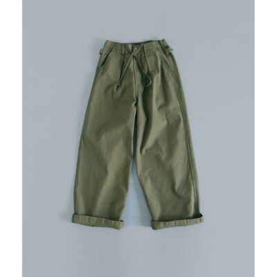 Ohh Cake Charlie查理 低饱和军绿工装长裤 |中性复古 早春直筒裤
