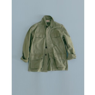 Cake 宽松质感 Sybil西比尔 绿多口袋外套 春秋帅气夹克 工装 Ohh