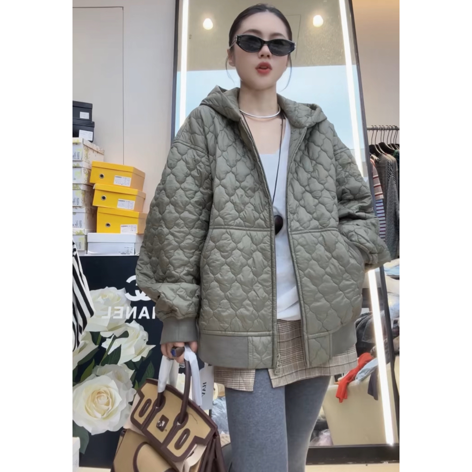 欧洲站2025秋新款hav欧货 连帽休闲款长袖外套 特价