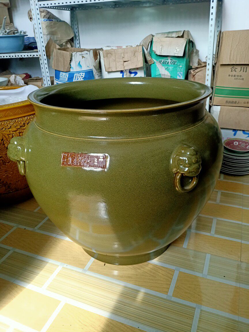 567十年代回流陶瓷:全手工建國瓷厂柴窑茶叶沫釉