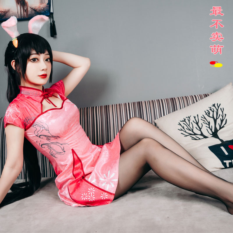 小舞旗袍裙最不卖萌cos服可爱