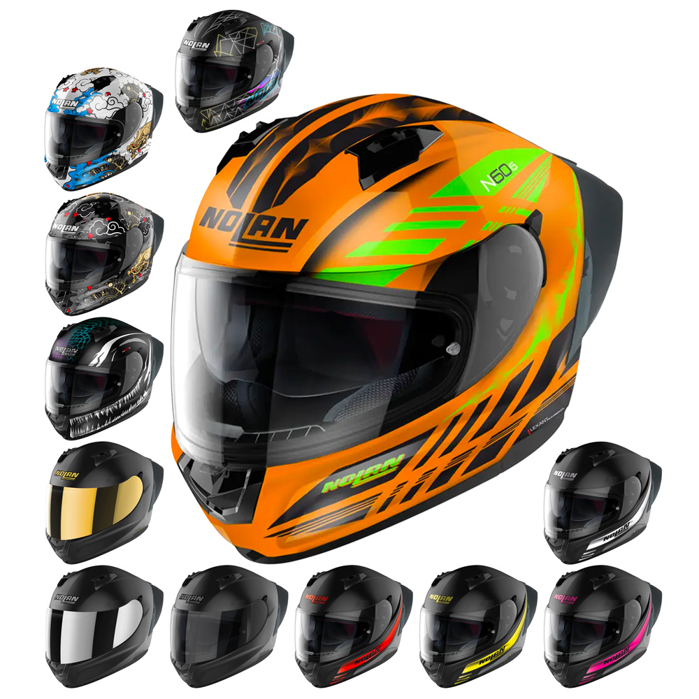 意大利nolan n60-6 sport摩托车头盔 聚碳酸酯跑车盔 2023款[代购