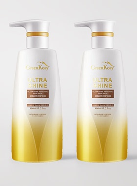 澳洲进口GreenKosy 绿色溪谷凝脂滋养修复发膜480ml 护发素润发乳