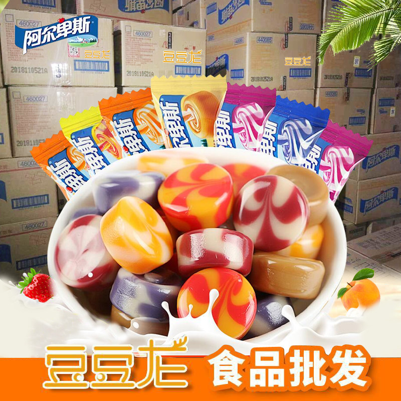 阿尔卑斯牛奶散糖硬糖喜糖牛奶糖硬 2.5公斤/袋