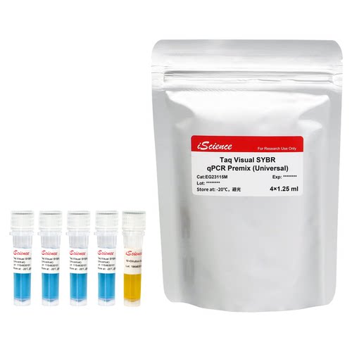 科研试剂QPCR试剂Taq SYBR Green qPCR Premix 荧光定量PCR预混液