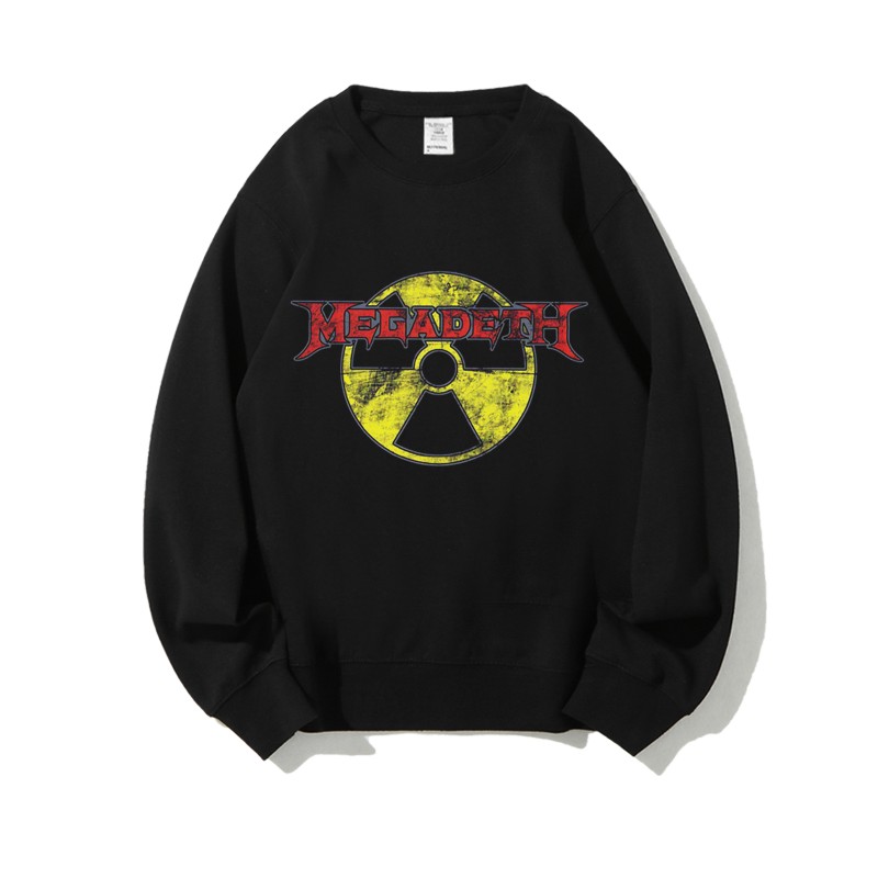 欧美摇滚乐队男女款圆领卫衣