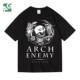 T恤男女夏季 Arch Enemy旋律欧美摇滚大敌乐队金属潮流纯棉短半袖
