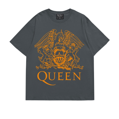 皇后乐队queen落肩t恤宽松T恤
