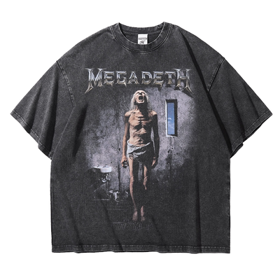 megadeth短袖青春流行