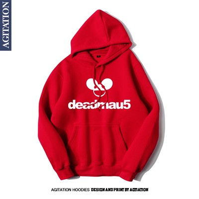 秋冬套头电音deadmau5连帽卫衣