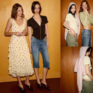 新品 7521020 女装 气质甜美蝴蝶结饰构造上衣 725 时尚 2026夏季