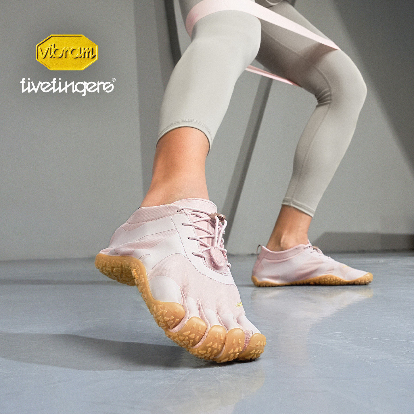 Vibram五指鞋新款女子室内健身赤足深蹲跳绳瑜伽综合训练鞋VAlpha