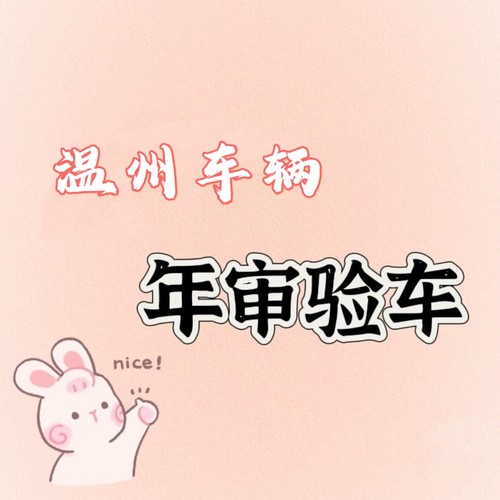 温州｜年检、年审 粉丝专享汽车代检、过户备案 保险违章
