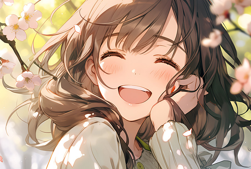 木质拼图300/500/1000片大型成年人减压儿童益智动漫女孩治愈笑容