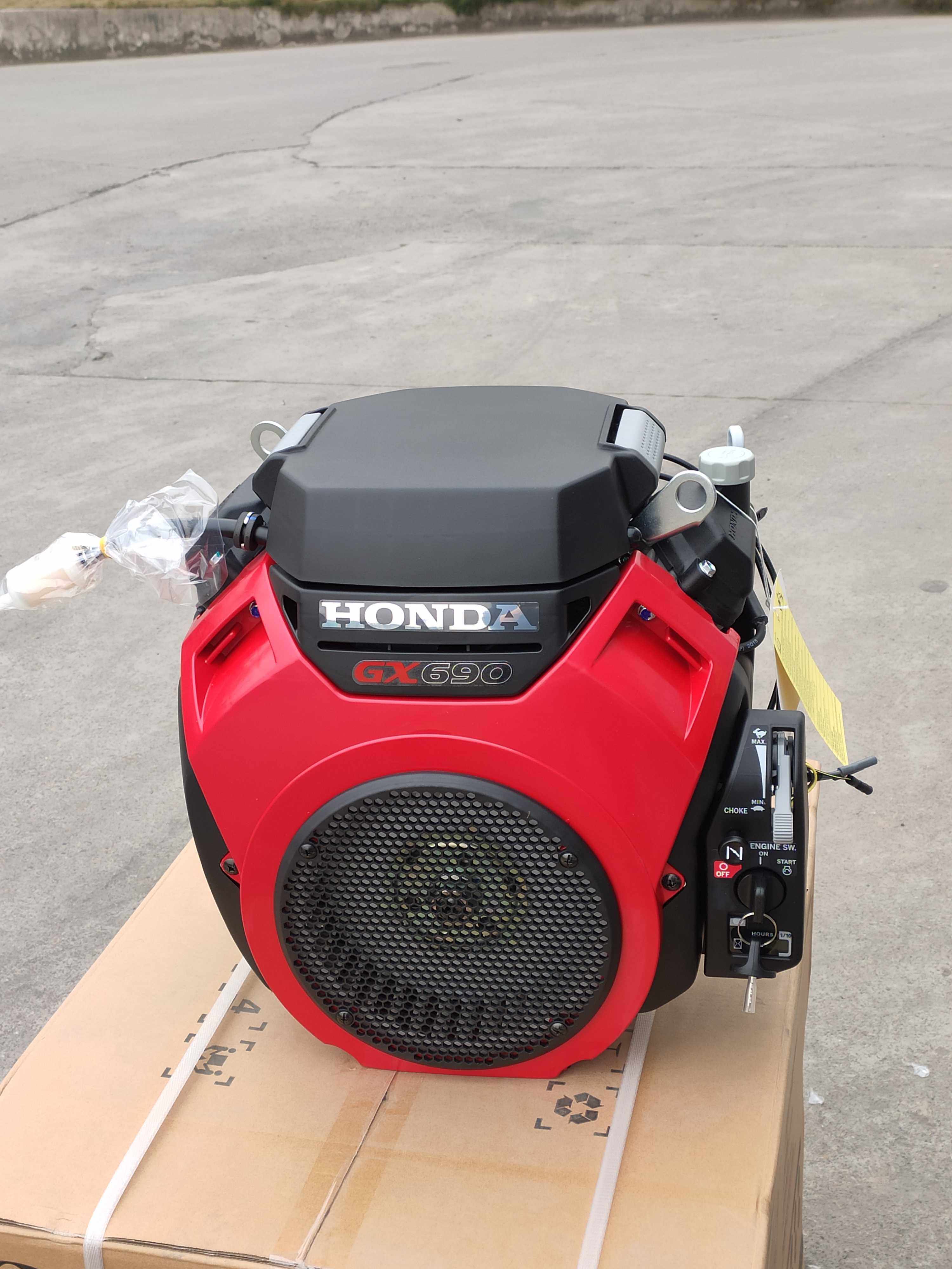 嘉陵honda本田gx630/690汽油双缸发动机q轴25.4t轴28.575mm