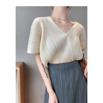 小衫2025夏季新款宽松短袖上衣