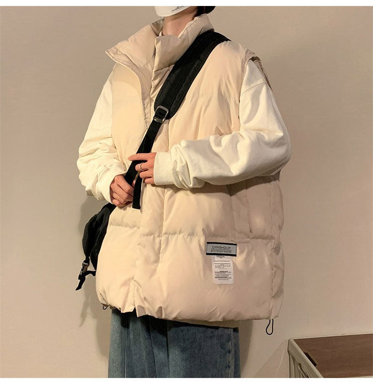 의류 재단 도면 1:1 실물 샘플 루즈한 다운 조끼 조끼 남녀 커플 면 조끼 패턴 328
