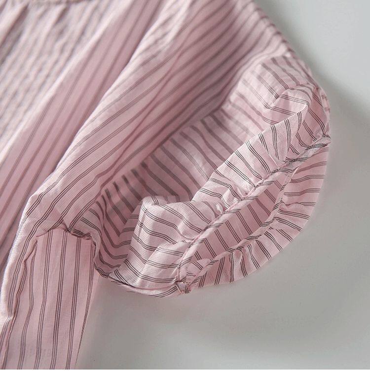 실제 의류 샘플 의류 절단 다이어그램 여름 중간 소매 탑 느슨한 라운드 넥 셔츠 종이 패턴 1226 크래프트 지