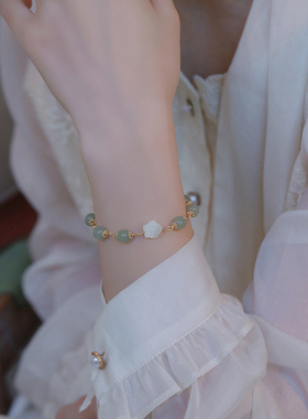 焕美山茶花手链女生2022年新款in