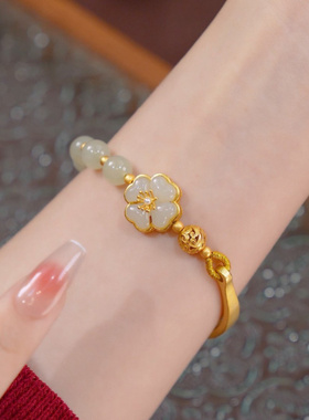 厂长推荐【花开十里】天然和田玉