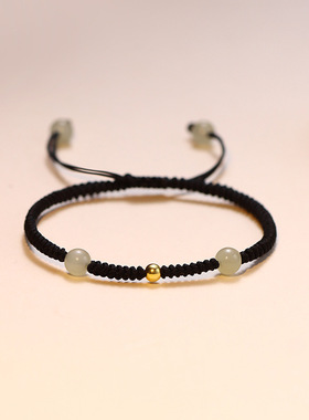 和田玉手链女新款轻奢小众精致本