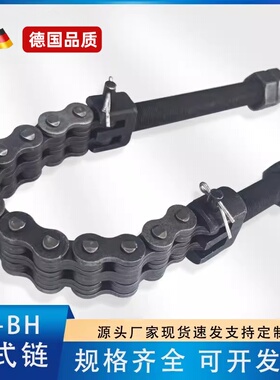 LH/BL提升机举重板式链条08B10A12A16A20A24A28A32A4分5分6分1寸