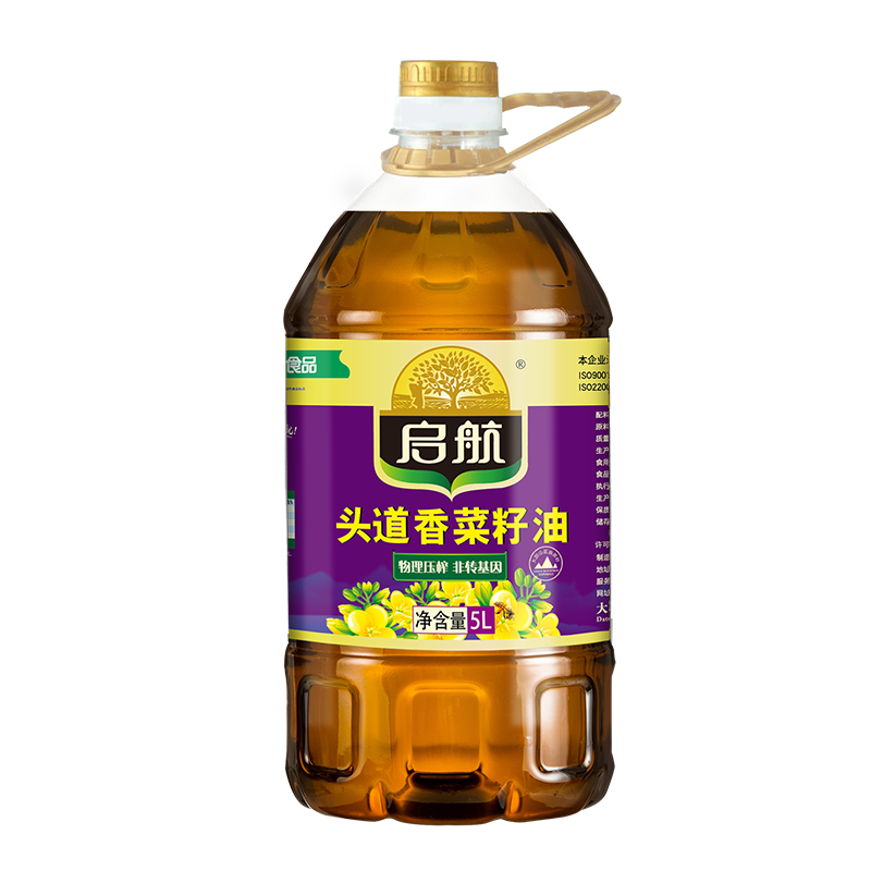 启航头道菜籽油非转基因小榨