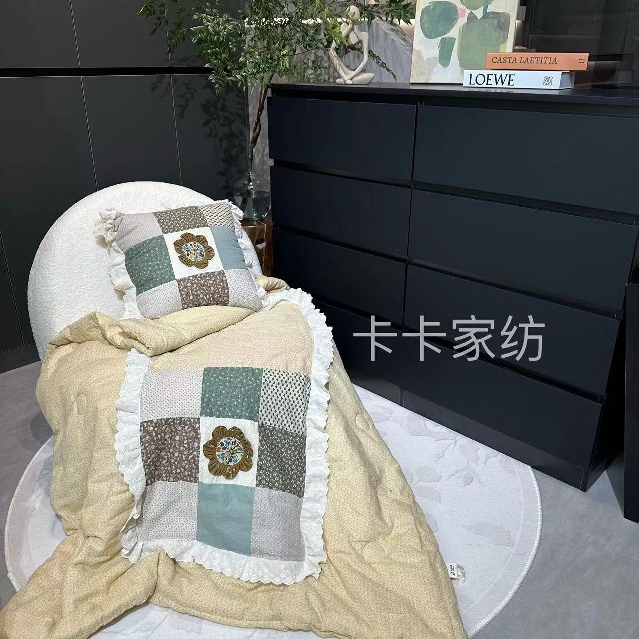 花海middot韩版外贸立体盘抱枕被