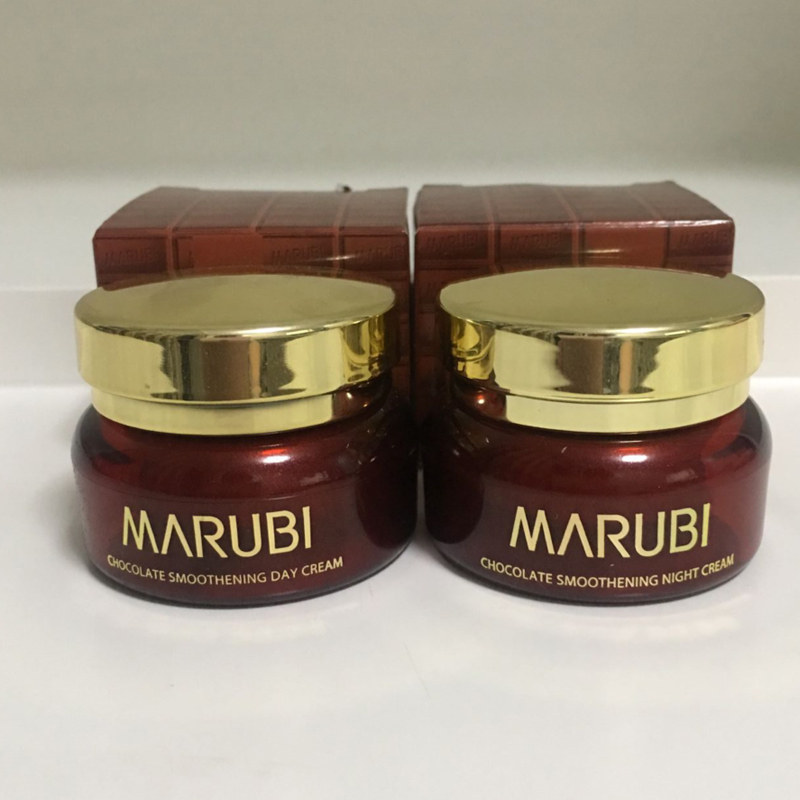 10只丸美巧克力丝滑晚霜10g补水保湿提亮肤色化妆品正品面霜套装