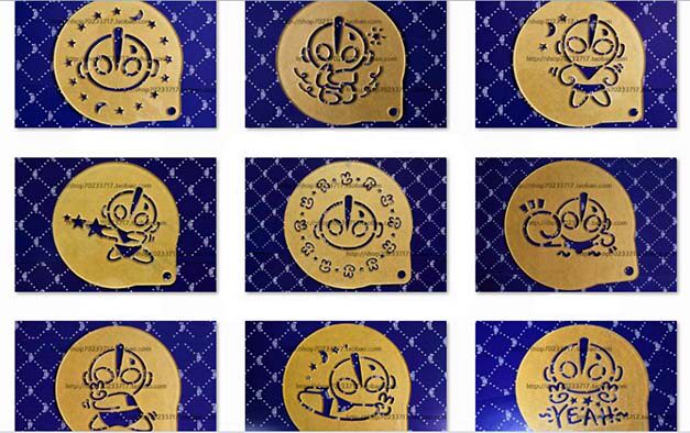 8寸/咸蛋超人/超人/奥特曼/经典卡通/q版萌系卡通超人/糖霜模粉筛