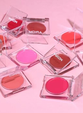 保税 moria腮红膏moira单色2.7g轻薄持久ariom腮红01提升气色