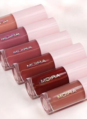 保税moira保湿润色唇油4.6ml补水滋润修护唇蜜唇釉口红moria
