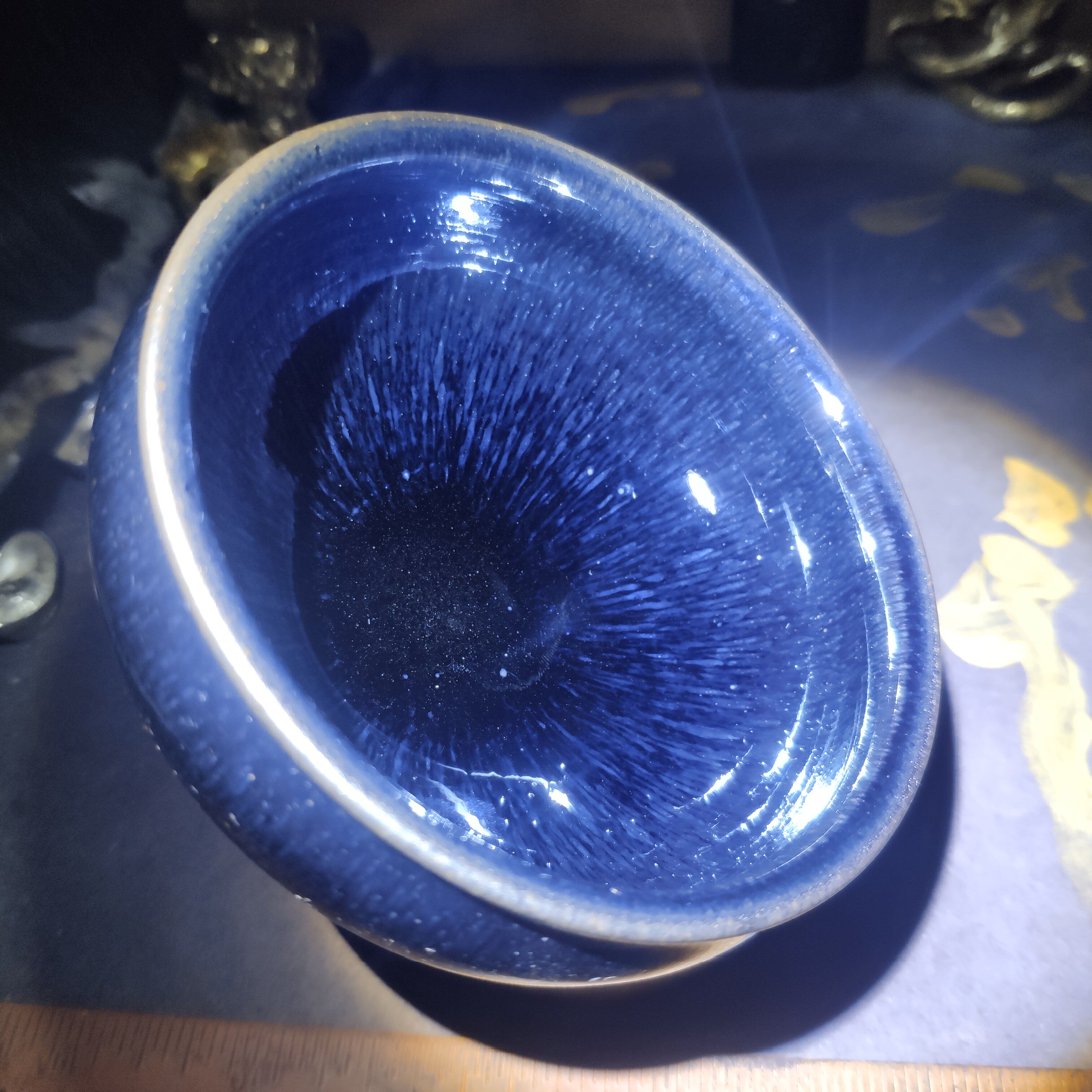 叶礼旺建盏龙窑柴烧三档银毫香炉主人杯茶器收藏礼品