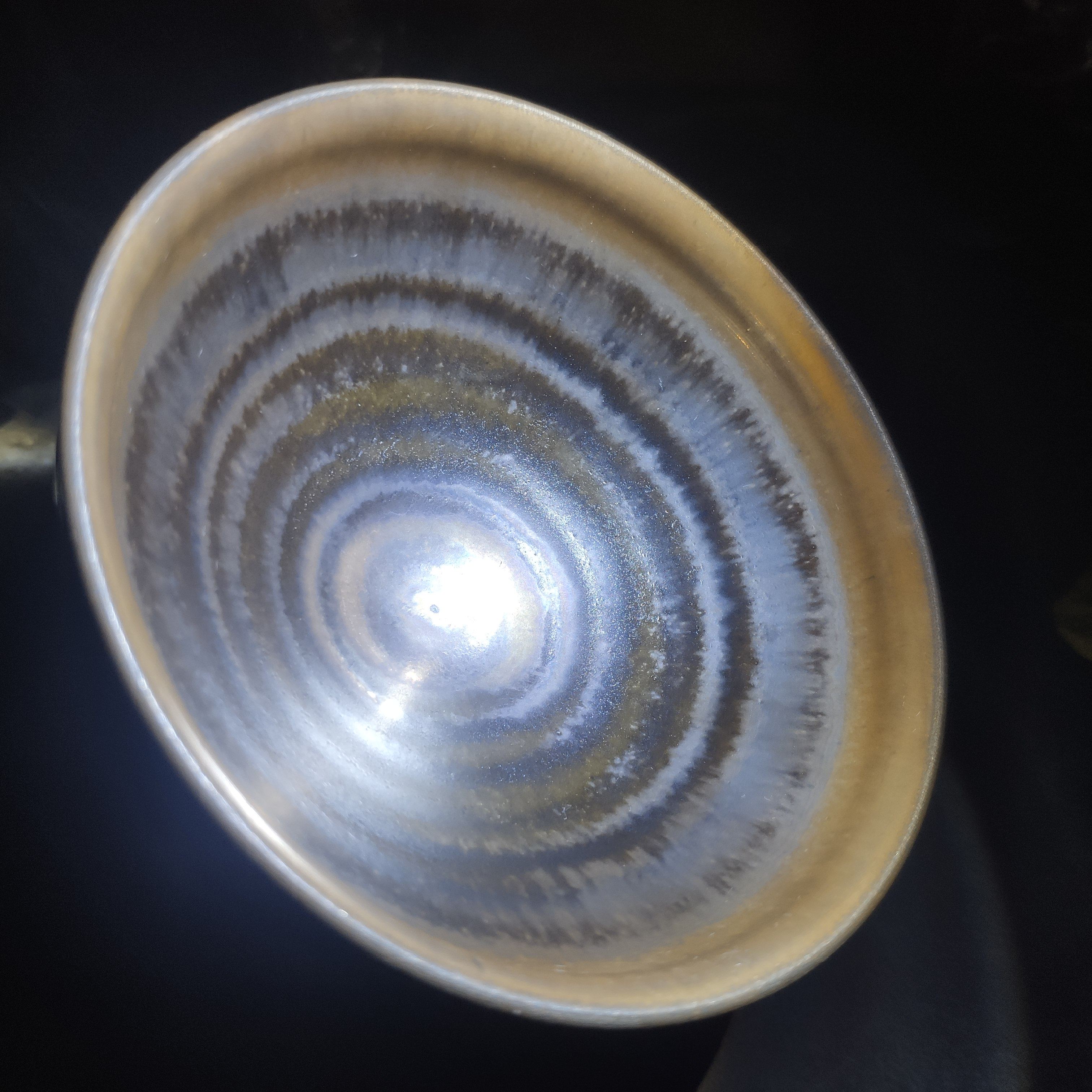 柳溪堂龙窑柴烧束口乾坤主人杯建盏界LV紫砂壶陶瓷收藏