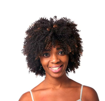 Synthetic Wig Curly African Wigs ombre hair欧美非洲小卷假发