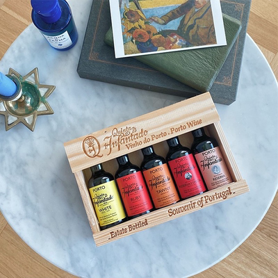 限量木盒装 可陈年波特酒小酒板 平行品鉴 百年酒庄五种波特