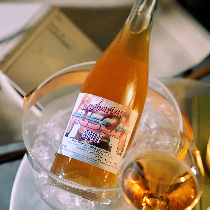 柔软果汁汽水感 法国brendan tracey肌肉芭比莫斯卡托半甜自然酒