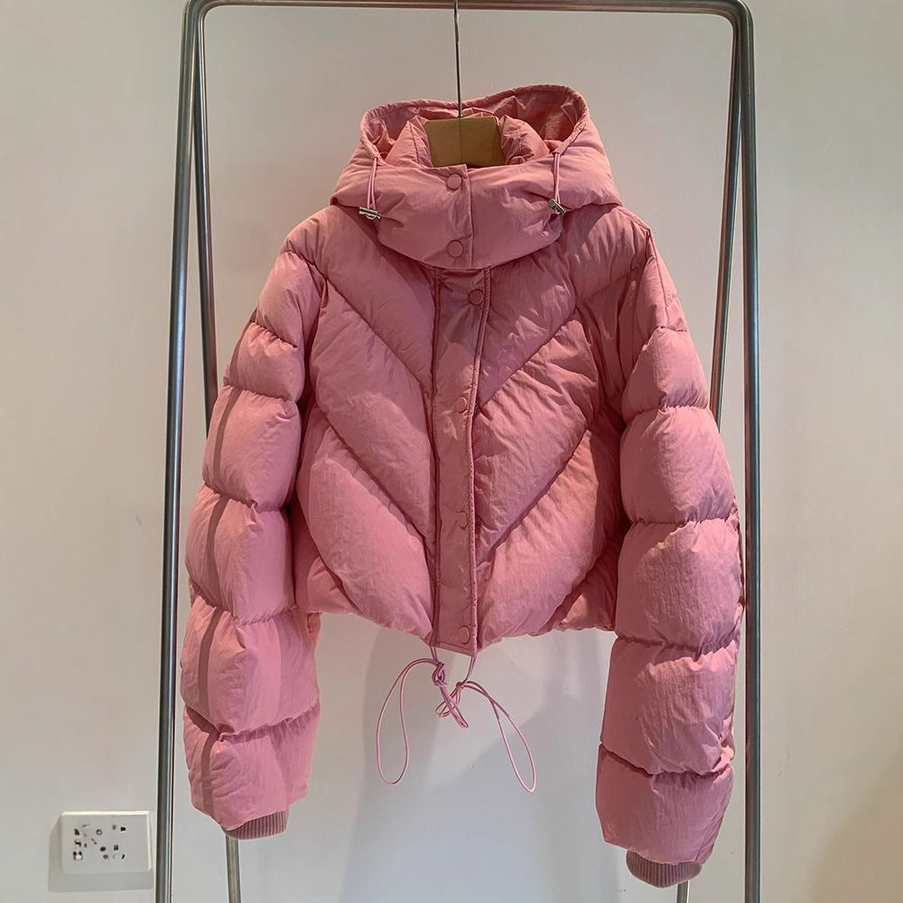 洋气减龄连帽短款面包服外套女2026流行爆款冬装感超好看棉服,女装/女士精品,棉衣/棉服,淘宝优惠券,粉丝福利购,淘宝优惠卷