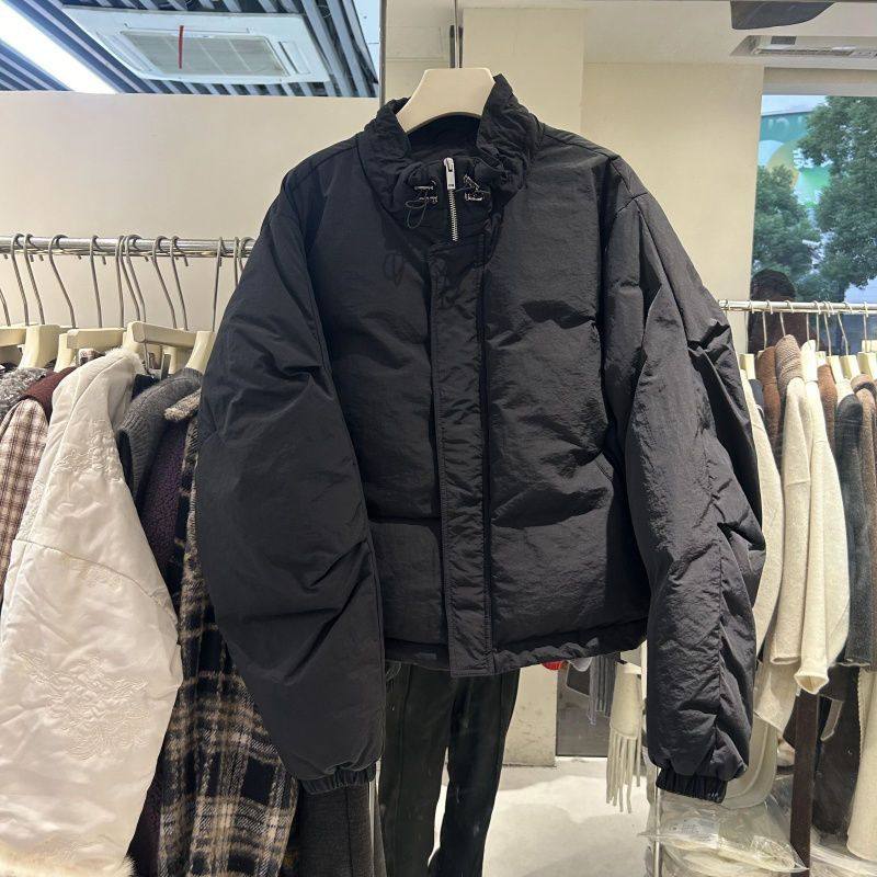 韩国时尚复古抽绳宽松棉服外套女2026年秋冬季时尚新款小清新棉服,女装/女士精品,棉衣/棉服,淘宝优惠券,粉丝福利购,淘宝优惠卷